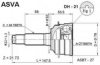 ASVA DH-21 Joint Kit, drive shaft